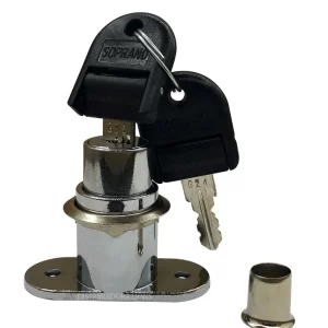 002613 Fechadura pressão P/Porta De Correr inox soprano