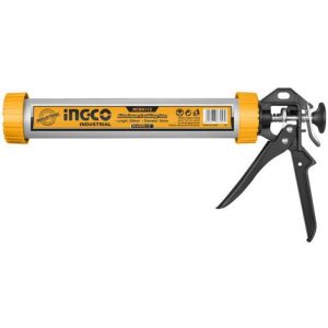008396 APLICADOR MANUAL SILICONE/PU SACHE ALUMINIO INGCO 12 POL HCG0112
