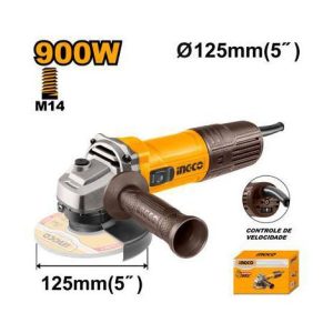 008170 ESMERILHADEIRA INGCO 5'' 900W VELOCIDADE VARIAVEL 220V AG900285-9